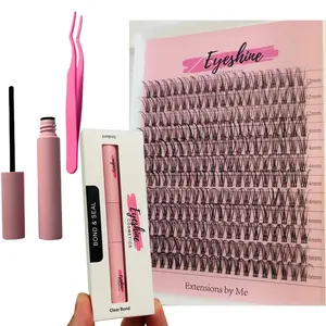 Eyeshine Sweet (black 12-16mm) lashes includes Clear Bond and Seal, tweezer and Oil remover