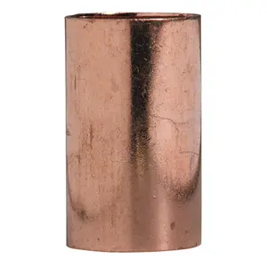 NIBCO 1/2 in. Sweat x 1/2 in. D Sweat Copper Coupling with Stop – High-Quality Plumbing Fitting