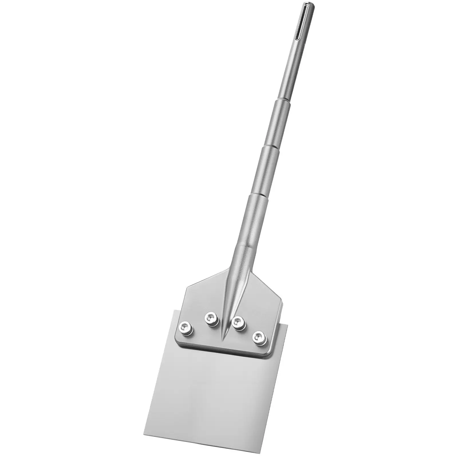 【DealsForYouDays】VEVOR SDS Max Floor Scraper, Quick Change 24.8x5.9x1.2 in SDS Max Shank Chisel Bit, 6.4 lbs 40Cr Alloy Steel Heat-Treated Premium Material Tool, Efficient for Thinset Removal, Laminate Flooring Removal, Compatible with Rotary Hammers