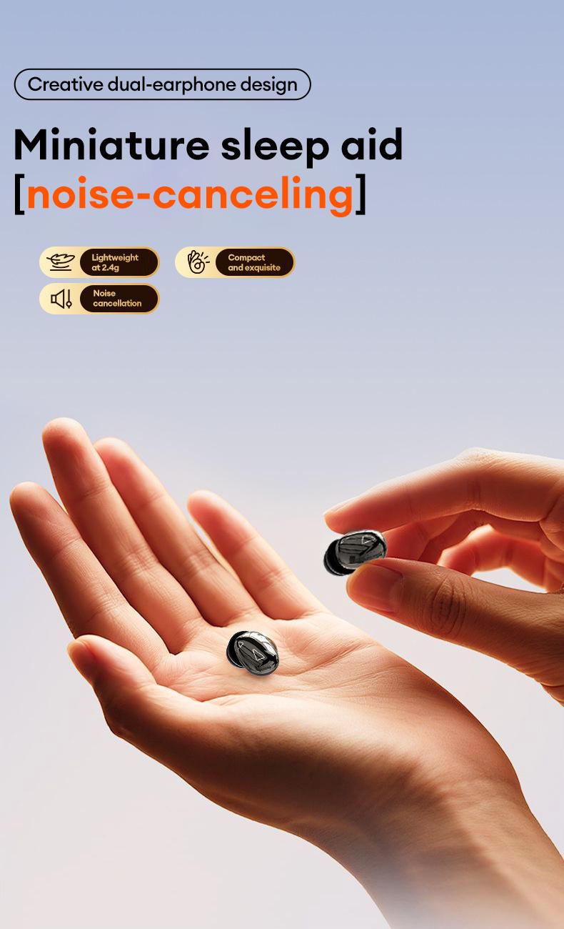 Clip-on wireless earbuds for sports and movement