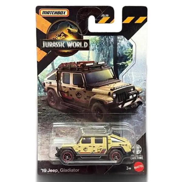 Mattel - Matchbox Jurassic World Toy Vehicles - '19 JEEP GLADIATOR [JGL05]