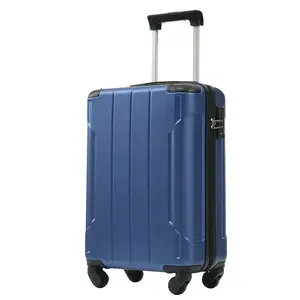 Hardshell Luggage, Lightweight Durable ABS Suitcase with Double Spinner Wheels, TSA Lock, 20-Inch Travel Carry-On Luggag