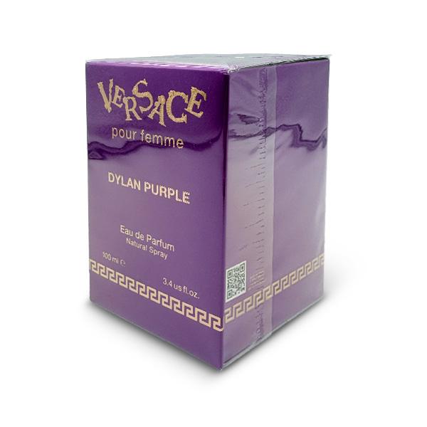 Versace Dylan Purple Pour Femme Eau de Parfum 3.4 oz (100ml) | Vibrant Fruity Floral Luxury