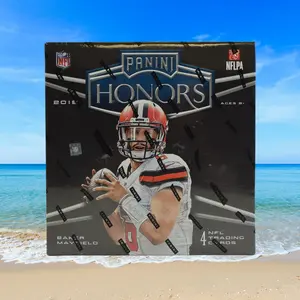 2018 Panini Honors Football Hobby Box (Look for Josh Allen, Lamar Jackson rookies, Mahomes + Brady autos, and autographed Kabooms!)