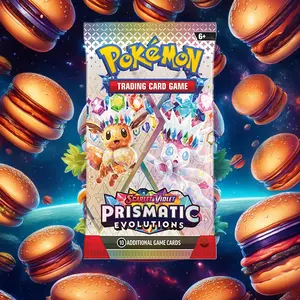 x1 - Prismatic Evolutions Booster Pack English Pokémon TCG