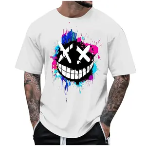 T Shirts for Men Crewneck Short Sleeve Graphic Crew Neck Relaxed Fit T-Shirt Gift for Men