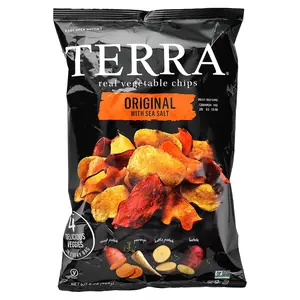 Terra Real Vegetable Chips, Original With Sea Salt, 5 oz (141 g)