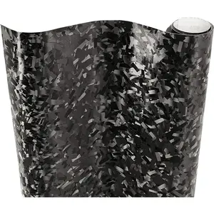 + Forged Composite Carbon Vinyl Wrap Roll (1ft x 5ft, Black)