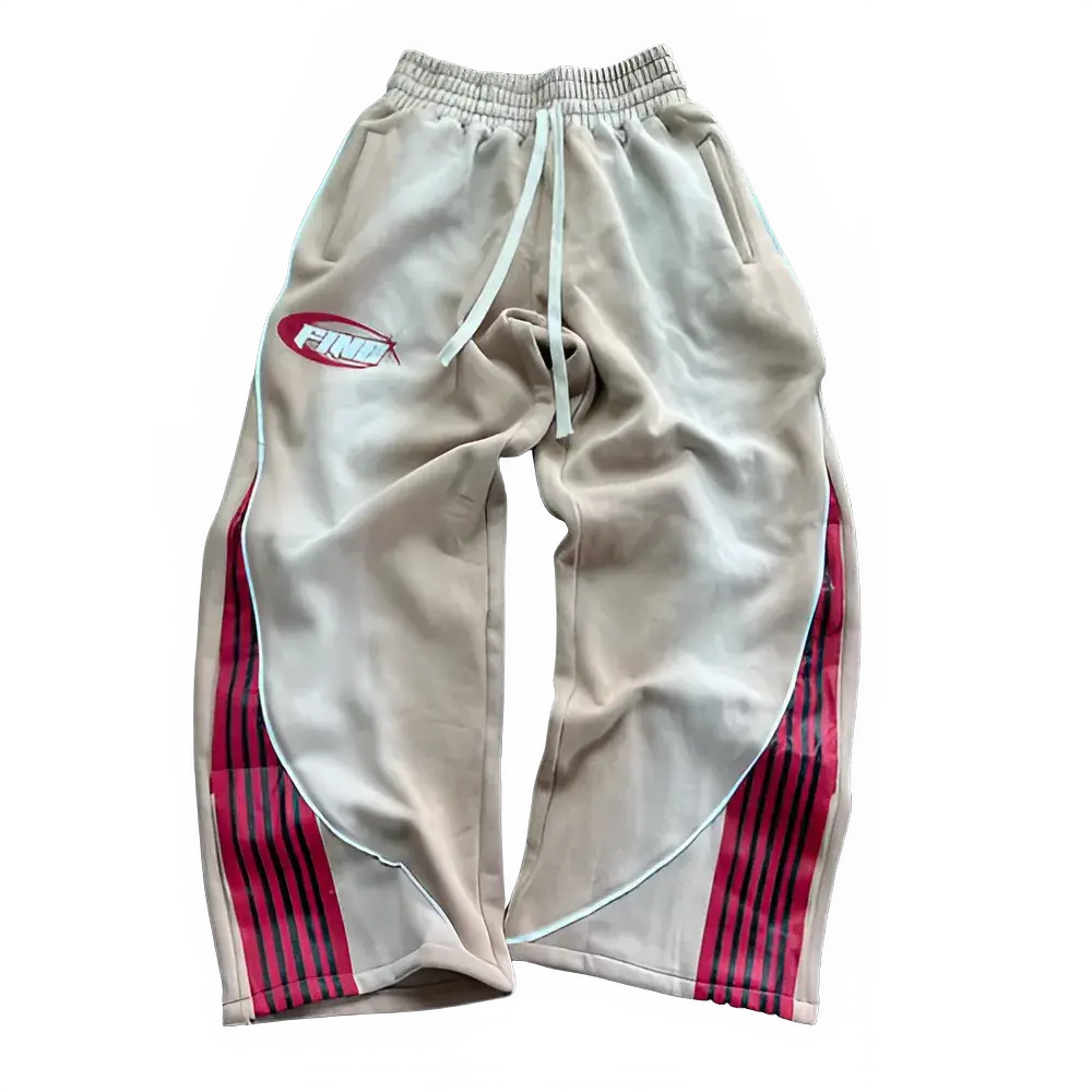 Trendy Y2K Stripes Oversized Sweatpants