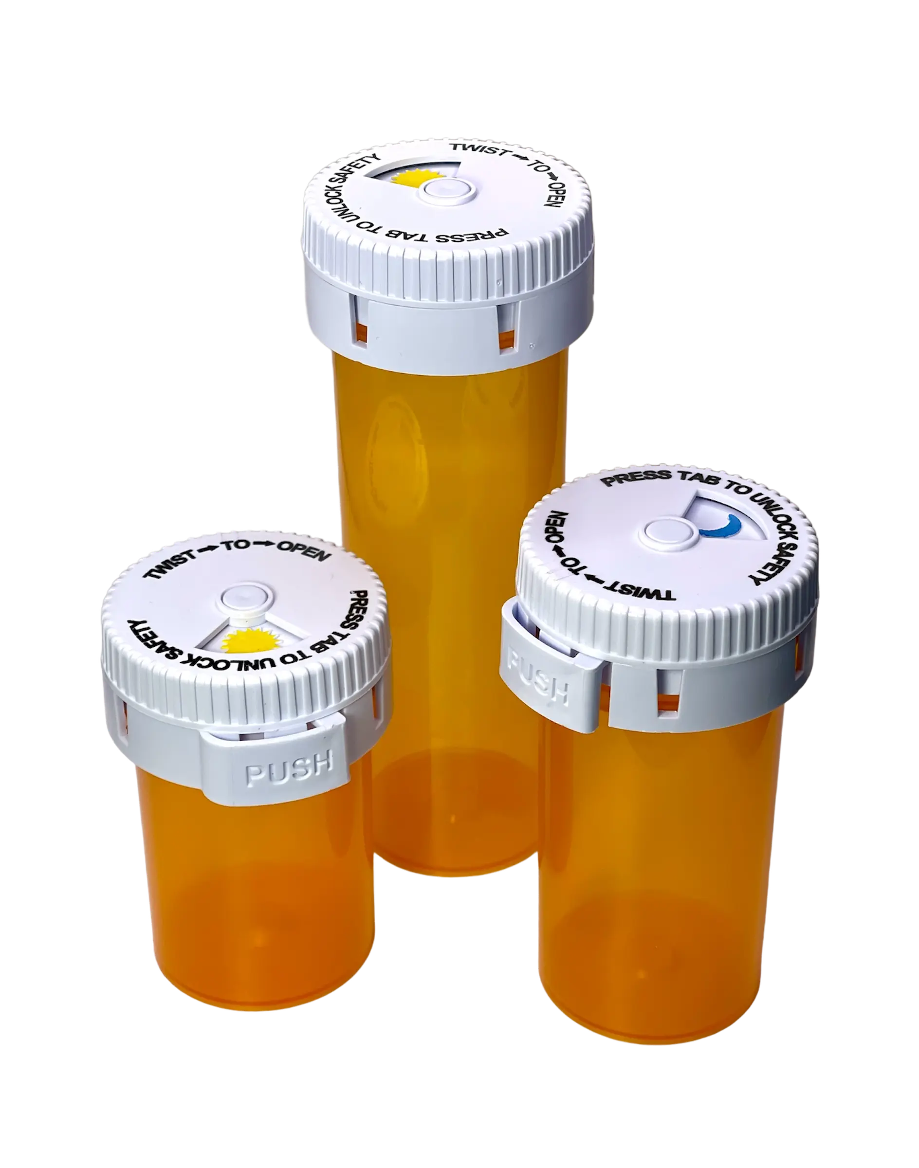 The Dispenser Cap is crafted to substitute the conventional retail medicine caps from pharmacies. Compatible with CVS lids in 30D, 40D, & 60Dram twist-lock, the 2-a-day dispenser cap is a Healthcare accessory that simplifies medication management.