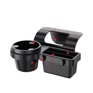 Car multifunctional mobile phone storage box sundries water cup holder car window storage rack car key storage box Car Storage Organizer