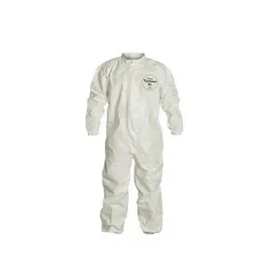 Dupont DPT-SL125TWH3X 4000 Coverall with Taped Seams - White - 3XL