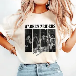 Warren Zeiders Country Music T-Shirt Featuring Vintage Fan Art