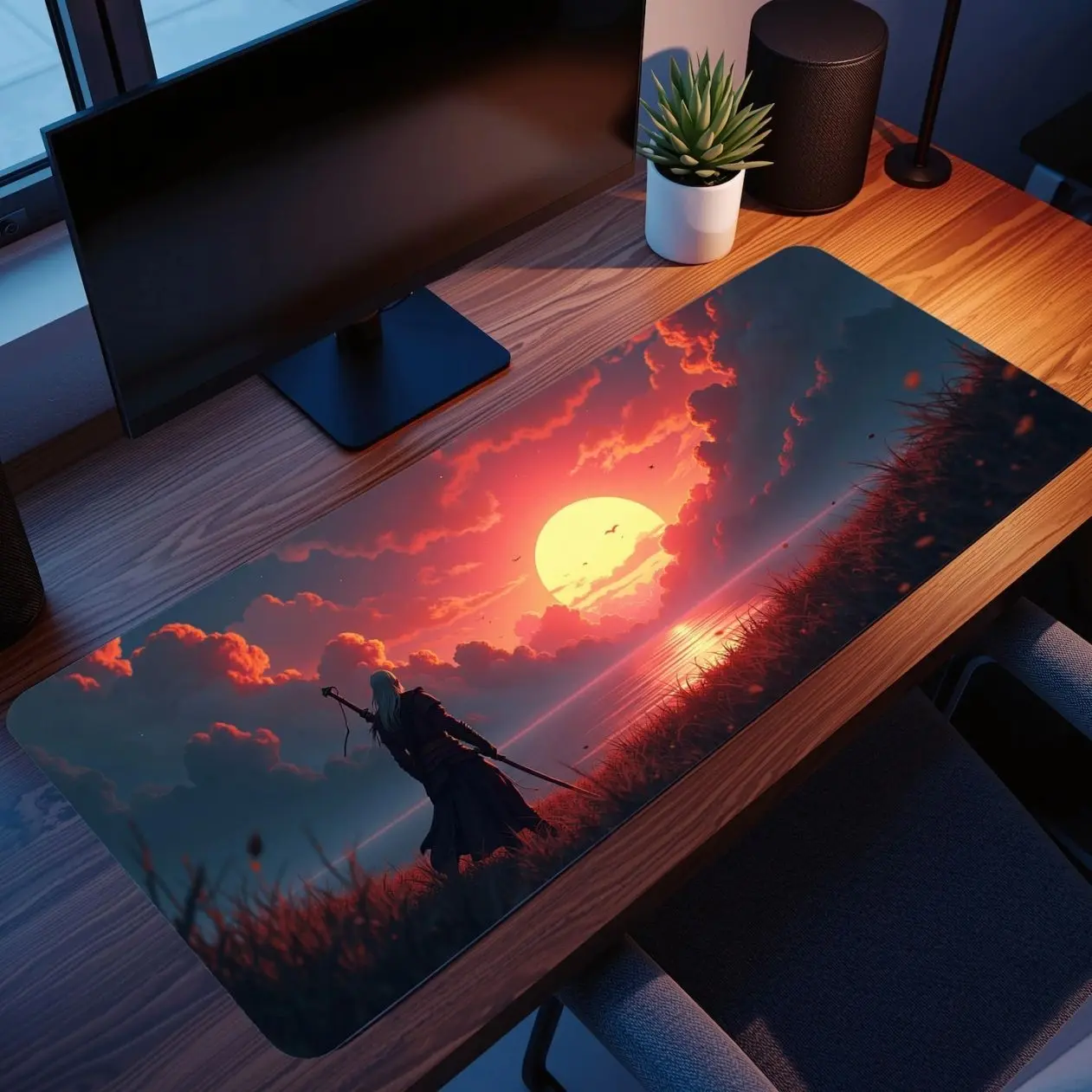 The Witcher 3 Wild Hunt Gaming Mouse Pad: Spill-Resistant, Gift For Friends, Fans