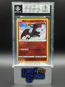 Pokemon TCG Radiant Charizard | Crown Zenith 20/159 | BGS Graded MINT 9
