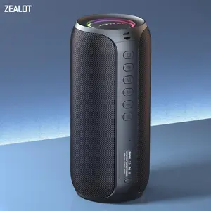 ZEALOT S32MAX Wireless Speaker, 20W Wireless Speaker with Subwoofer, USB Rechargeable Speaker with 3600mAh Battery for Smart Phone Tablet TV, Audio