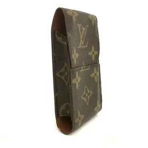 Pre-owned Louis Vuitton Coated Canvas Cigarette Case Louis Vuitton: LV Monogram Cigarette Case