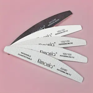 Mixed Grit Nail File, Professional Nail Files, Waterproof Nails Files, Manicure & Pedicure Tools for Home & Salon Use