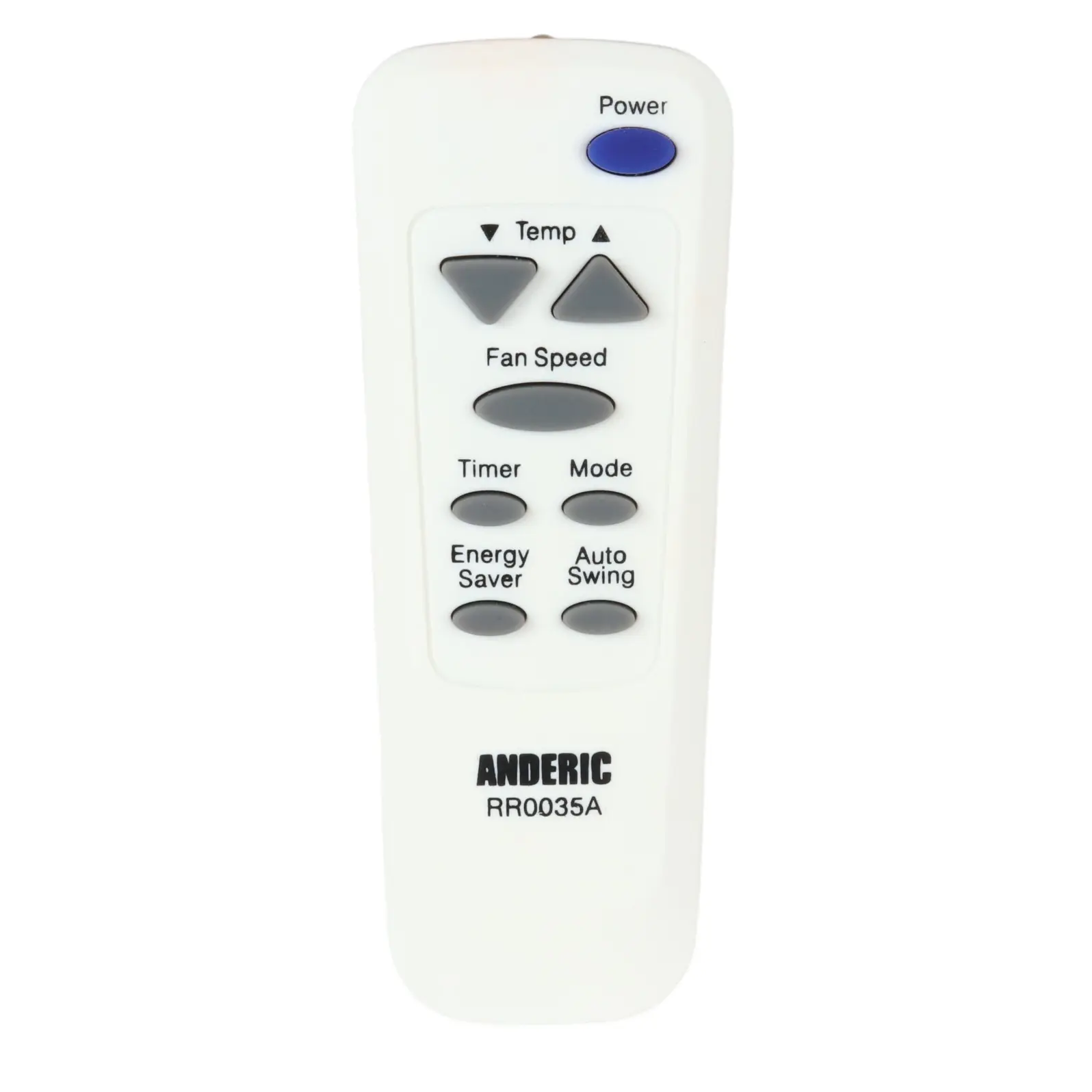 Anderic RR0035A In-Room and Window Air Conditioner Unit Remote Control works for LG, GE, Goldstar, Hampton Bay, Kenmore, and Zenith