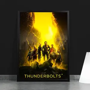 Thunderbolts Movie Poster, Canvas Print, Movie Fan Collectible, Wall Art, Home Decor, Unique Gifts for Movie Lovers