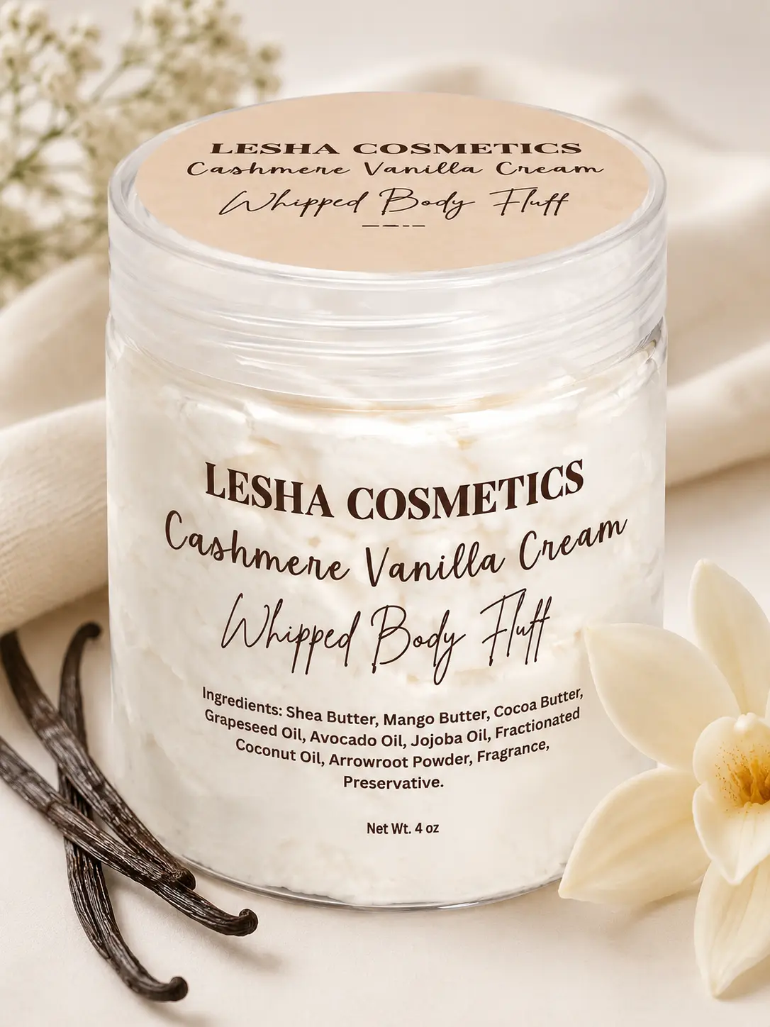 Whipped Body Butter Fluff | pick your scent