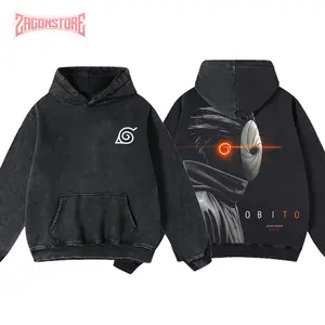 ZagonStore - Obito Uchiha - Naruto #71 - Hoodie T-Shirt, Obito Uchiha Hoodie, Naruto Anime Shirt, Vintage Anime Tee, Japanese Streetwear, Washed Anime Shirt, Anime Graphic Tee, Otaku Gift, Y2K Streetwear