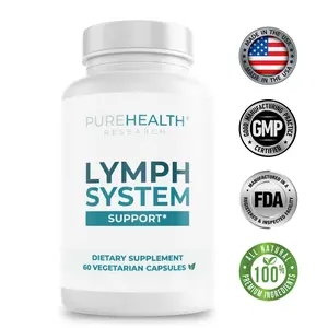 PureHealth Research Lymph System - Lymph Detox & Cleanse Support,Reduce Swelling