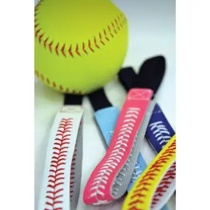 No-Slip Leather Softball/Baseball Headbands