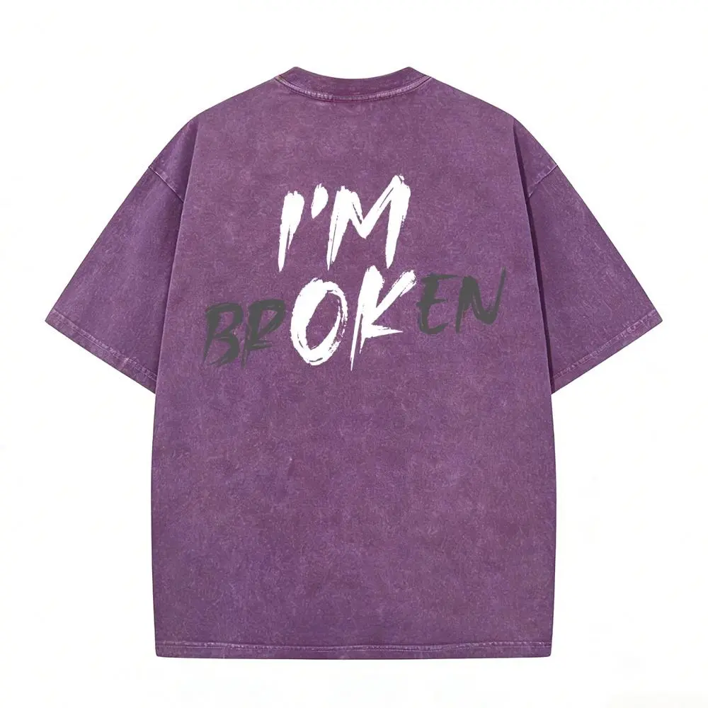 Purple-Washed T-shirt