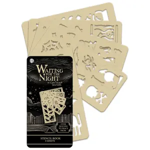 Waiting for the Night Stencil Book (5-Page)