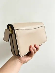 2026 Y2K Mini Square Crossbody Bag for Women – Trendy Faux Leather Shoulder Bag with Adjustable Strap | Fits iPhone & Cards | Viral Y2K Aesthetic Small Bag for Daily Wear & TikTok OOTDs
