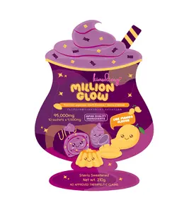 Kimsdiary Million Glow Ube Mango Flavor Drink