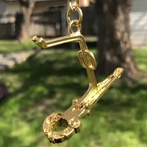 Oilfield Rig Tongs Keychain