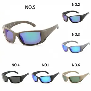 New polarized sunglasses set blue mercury polarized sunglasses for beach, fishing, cycling, sports, UV protection