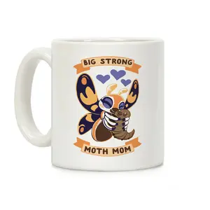 Big Strong Moth Mom Mothra Coffee Mug Ceramic mug 11oz #910