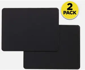 2-Pack Non-Slip Mouse Pad Stitched Edge PC Laptop For Computer PC Gaming Rubber