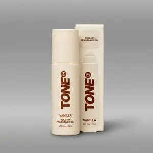 TONE Roll-On Fragrance Oil for Men – Vanilla - 0.85 fl oz