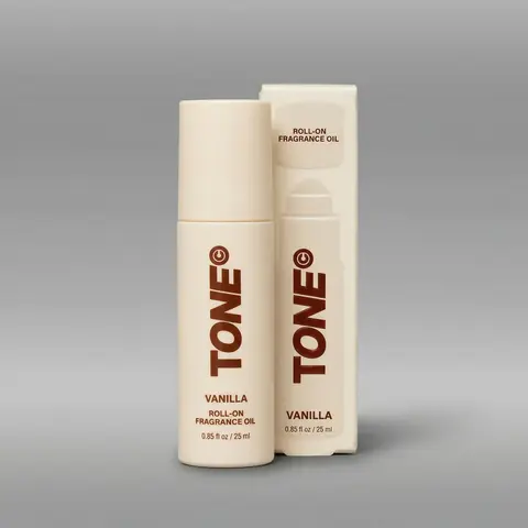 TONE Men's Roll-On Fragrance Oil - Alcohol-Free Concentrated Men's Cologne, Aromatic Woody/Gourmand Scents (Coconut, Fresh, Vanilla Smoke, Woodland, Sunrise), Travel-Size Long Lasting Perfumes, Pulse Point Pick for Birthday Gifts for Him