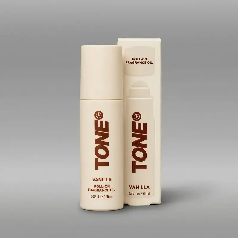 TONE Men's Roll-On Fragrance Oil - Alcohol-Free Concentrated Men's Cologne, Aromatic Woody/Gourmand Scents (Coconut, Fresh, Vanilla Smoke, Woodland, Sunrise), Travel-Size Long Lasting Perfumes, Pulse Point Pick for Birthday Gifts for Him