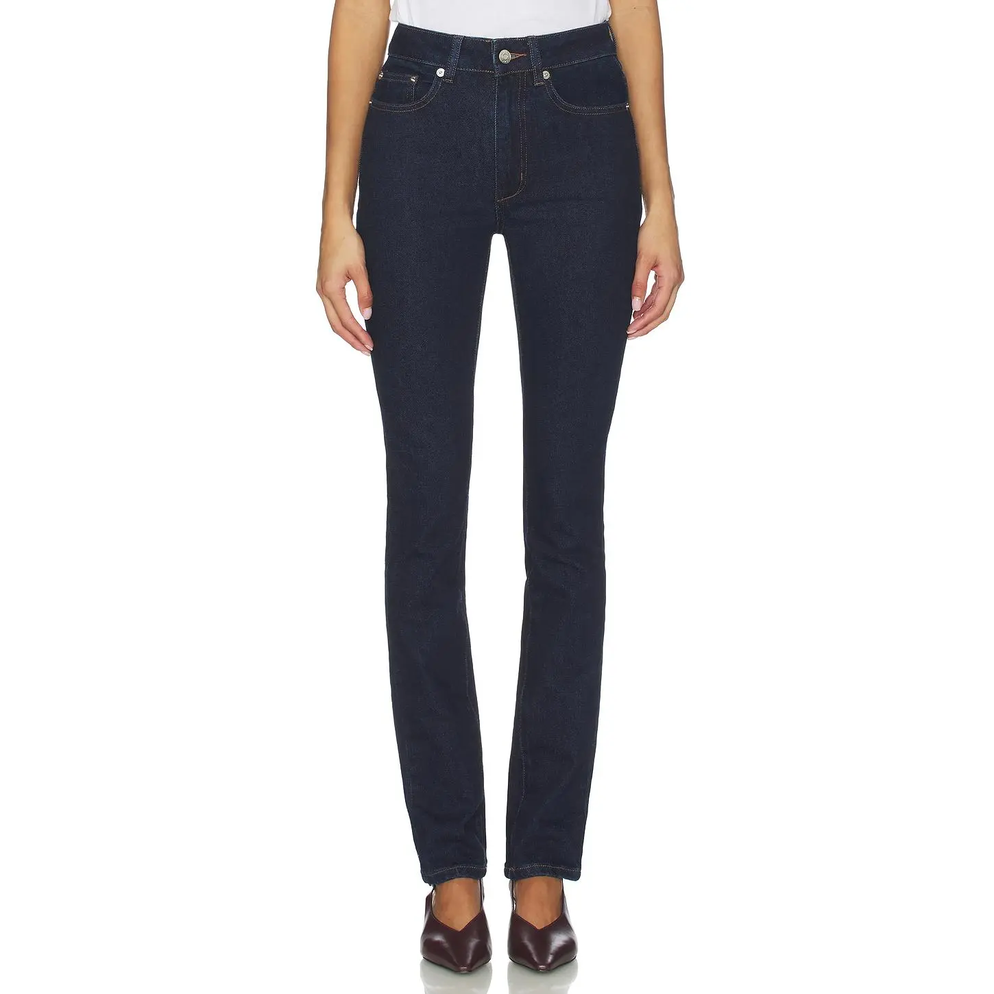 SEROYA Betsy High Rise Skinny in Rinse