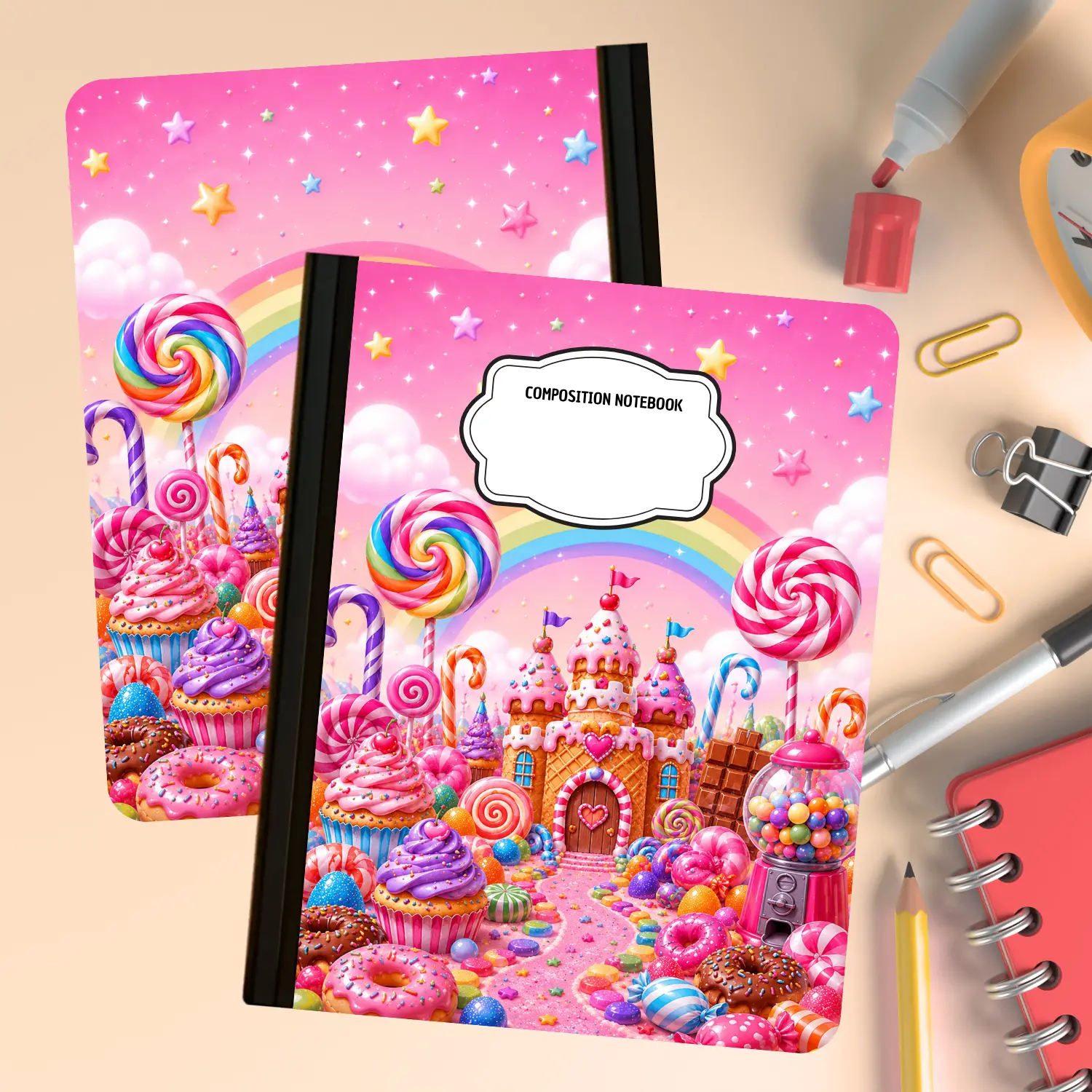 Composition Notebook - Candy Kingdom