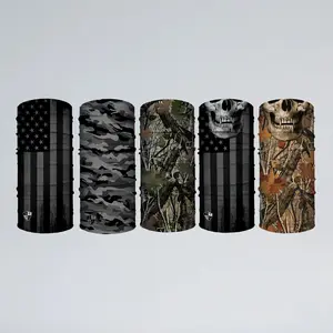 Soul of Adventure Camo Neck Gaiter Bundle for Sun Protection and Outdoor Performance