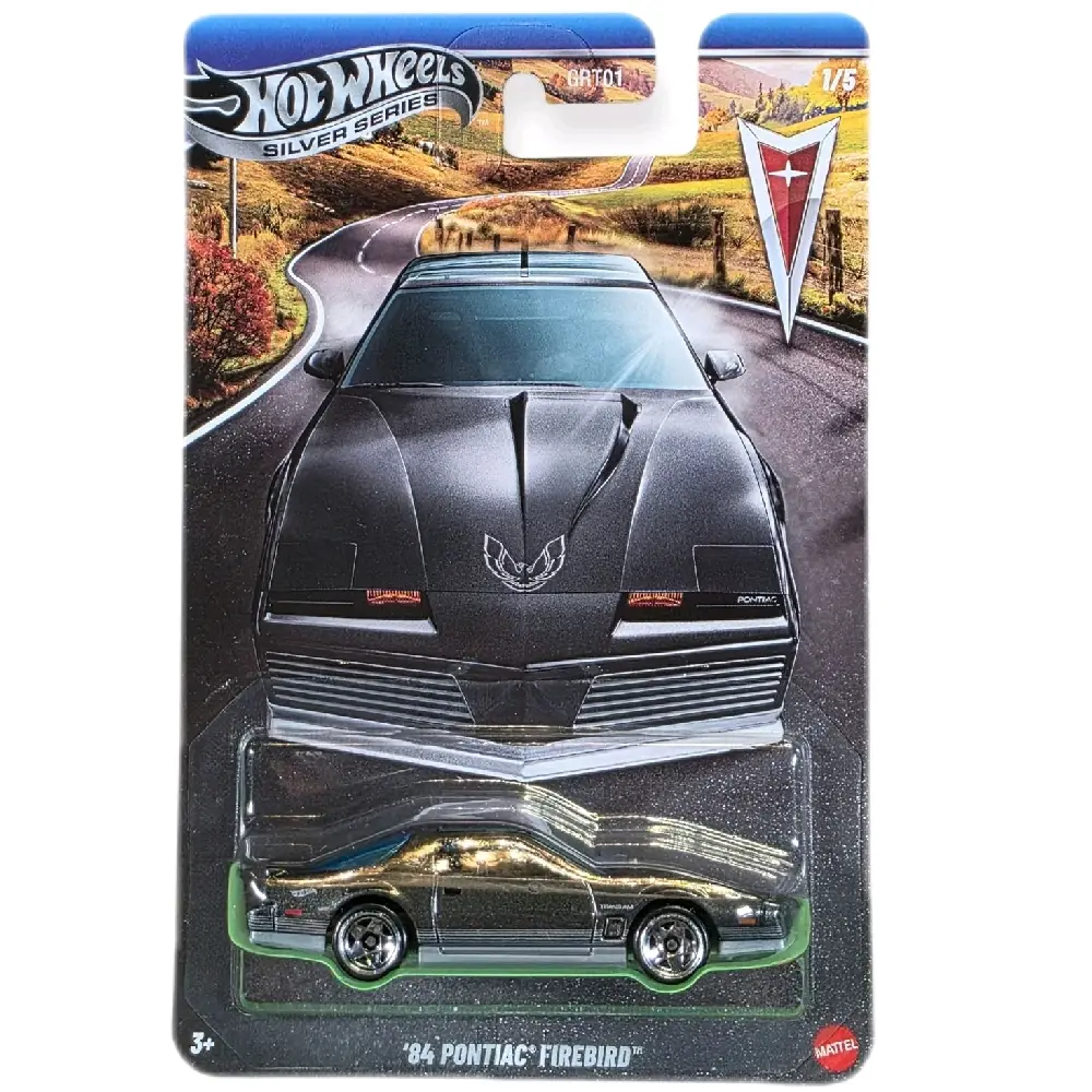 Hot Wheels '84 Pontiac Firebird - Silver Series