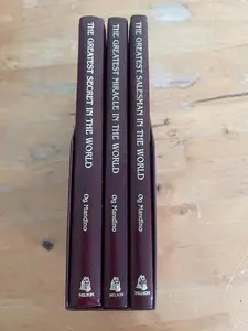 OG MANDINO 3 BOOK SET Greatest Salesman In The World  TRILOGY 1991 Box