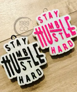Stay Humble, Hustle Hard Car Freshie