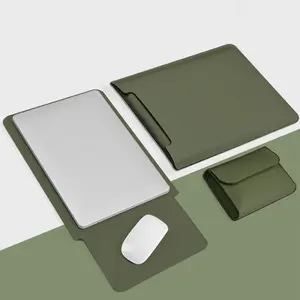 Waterproof Laptop Bag with Power Pack, Waterproof Laptop Compartment, Multi-functional Laptop Bag with Mouse Pad, Tablet & Computer Accessories for iPad Air Pro 11 13.3 14 15.4 15.6 Inch