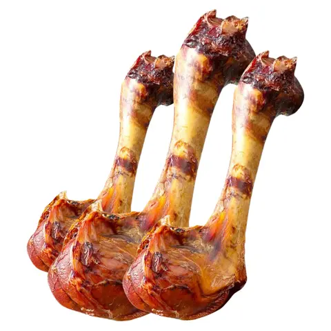 HELETY Grass-Fed Beef Flavor Dog Dental Chew Bones - 1pc Single Pack, 1-pack Convenience, High Protein, for Medium/Large Adult Dogs (24 Months+), Supports Teeth & Gum Care
