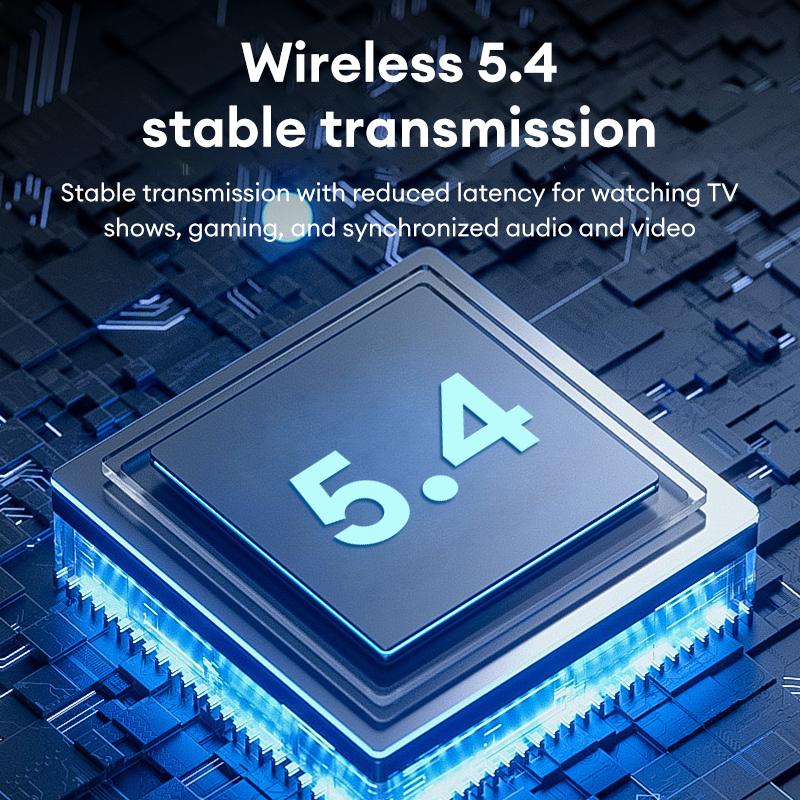 HYUNDAI G06 Bone Conduction Neckband Wireless Earphones with Bluetooth 5.4, Enhanced Surround Sound, 360° Flexible Bending, Lightweight & Comfortable Fit, Ultra-Long Battery Life, Wireless Headphones for Music, Calls & Sports