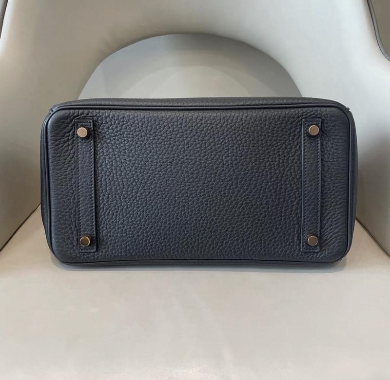 Pre-owned HERMÈS leather Tote Bags Hermes Birkin 30 Bag togo leather