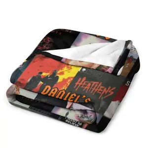 Cozy Blanket Album Cover for TOP Fans , Exclusive Merch for TOP Fans ，Soft Warm Flannel Throw  for  Bed Sofa Living Room Home Decor  All Season